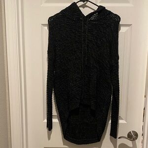 Quinn Black Cowl Neck Sweater